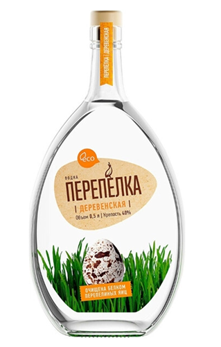 Водка "ПЕРЕПЁЛКА" ДЕРЕВЕНСКАЯ" 0,5 л Беларусь