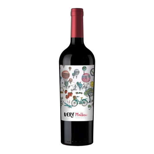 Вино "Вэри" Мальбек, красное, 0.75 л
