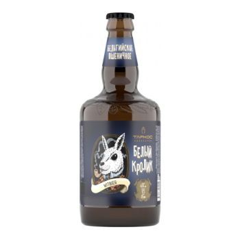Пиво Таркос, "Белый Кролик", 0.45 л