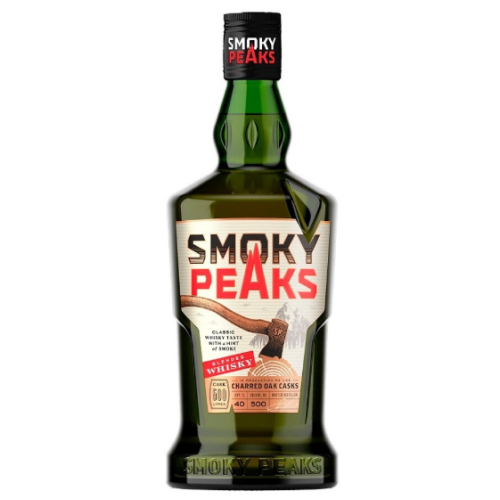 Виски "Smoky Peaks" Blended, 0.5 л