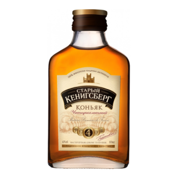 Коньяк "Старый Кенигсберг" 4-летний, 100 мл