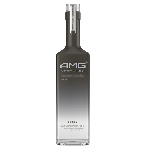 Водка "АМГ" Угольная фильтрация, 0.5 л