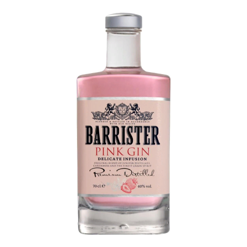 Джин "Barrister" Pink Gin, 0.7 л