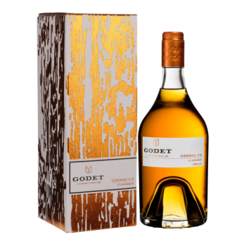 Коньяк Godet, "Classique" VS, gift box, 0.7 л