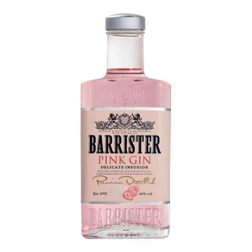 Джин "Barrister" Pink Gin, 375 мл