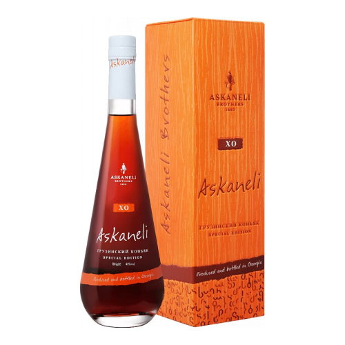 Коньяк "Асканели" ХО, в подарочной коробке, 0.5 л