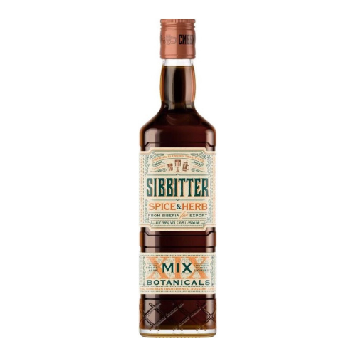 Ликер "Сиббиттер" Специи & Травы, настойка полусладкая, 0.5 л
