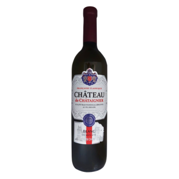 Вино сухое белое "ШАТО ДЭ ШАТАНЬЕ" 0,75 л Россия