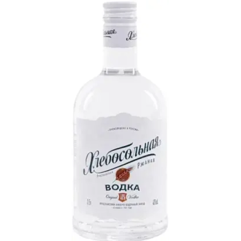 Водка "Хлебосольная" Ржаная, 0.5 л