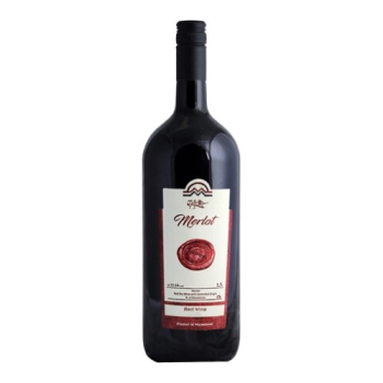 Вино Tikves, Merlot, 1.5 л
