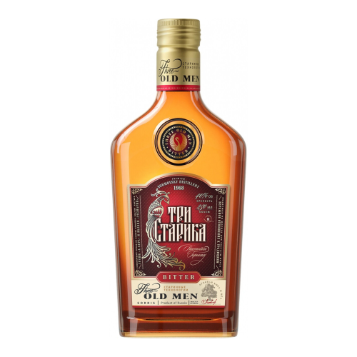 Ликер "Три старика", настойка горькая 40%, 250 мл