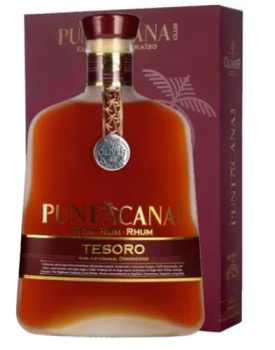 Ром выдержанный "Пунта Кана Клаб Тэсоро" п/у 0,7 л Доминиканская Республика