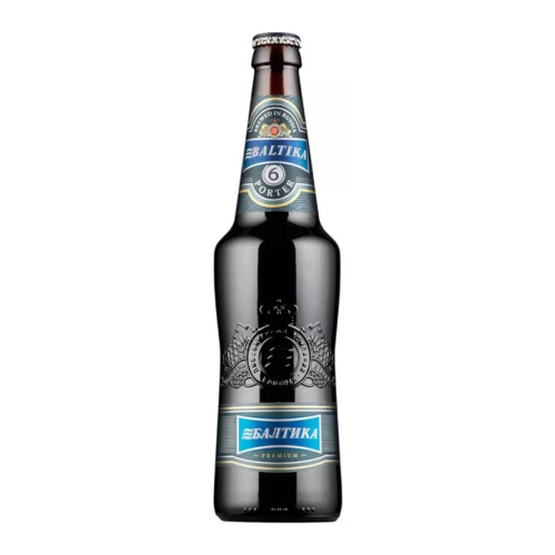 Пиво тёмное "БАЛТИКА ПОРТЕР" №6 пастеризованное