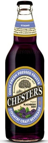 Напиток пивной "ЧЕСТЕРС со вкусом ЕЖЕВИКИ и МЯТЫ" фильтр паст 0,45 л/20 СТЕКЛО 7% Россия