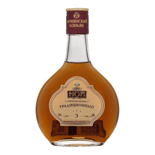 Коньяк "Ной Традиционный" 3-летний, 250 мл