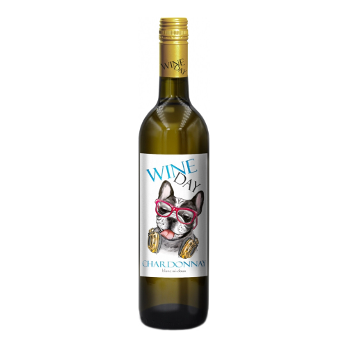 Вино "Wine Day" Chardonnay Mi-doux