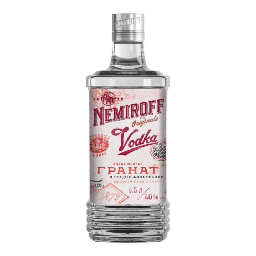 Водка OPVZ, "Nemiroff" Pomegranate, 0.5 л