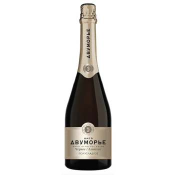 Игристое вино Шато Двуморье полусладкое, 0.75 л