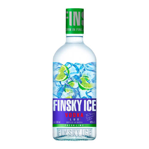 Водка "Finsky Ice" Fresh Lime, 0.5 л