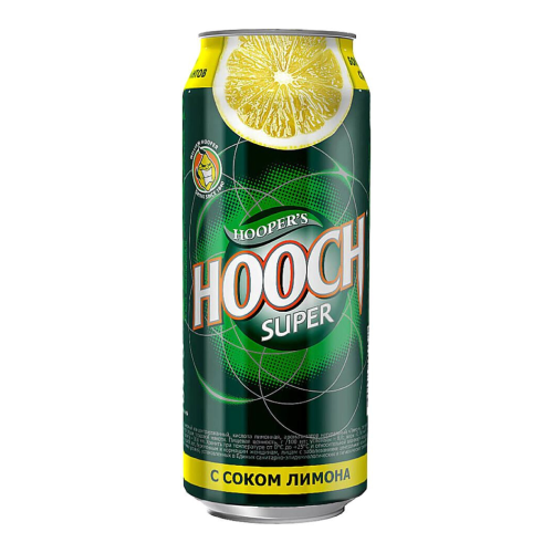 Коктейли "Hooper's Hooch" Super Lemon, in can, 0.45 л
