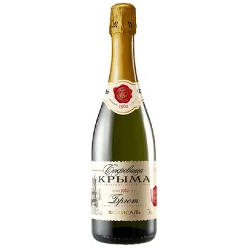 Игристое вино "Сокровища Крыма" Брют