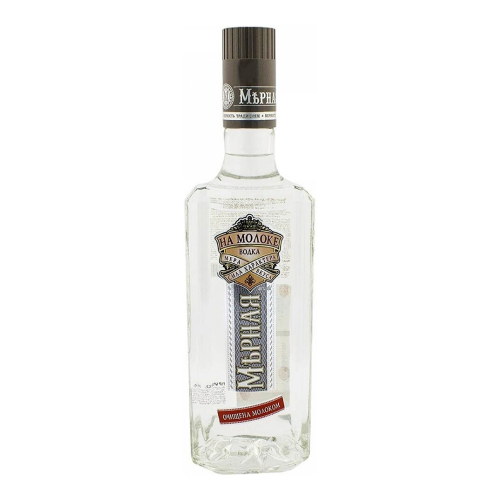 Водка "Мерная" На молоке, 0.5 л