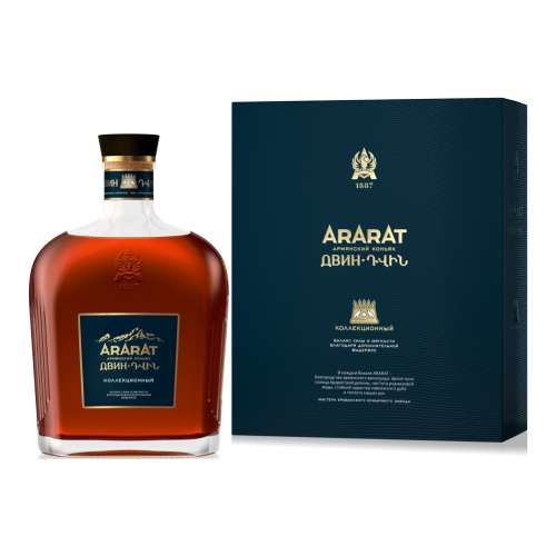 Коньяк Арарат, "Двин" Коллекционный, в подарочной коробке, 0.7 л Коньяк Арарат, "Двин" Коллекционный, в подарочной коробке, 0.7 л