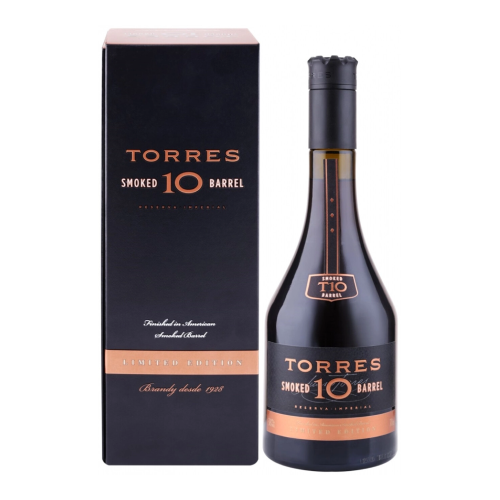 Бренди "Torres 10" Smoked Barrel, gift box, 0.7 л