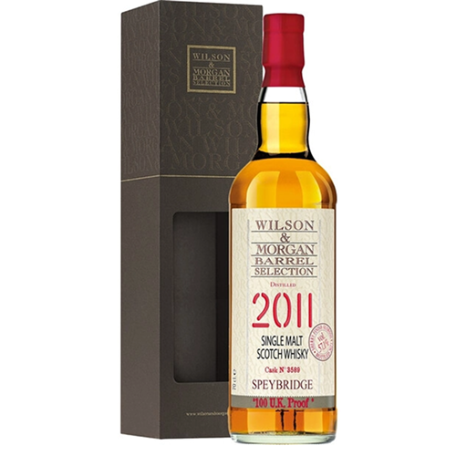 Виски Wilson & Morgan, Barrel Selection "Speybridge" 100 Proof Sherry Finish Oloroso, 2011, gift box, 0.7 л