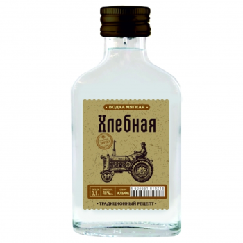 Водка «ХЛЕБНАЯ» 0,1 л Россия