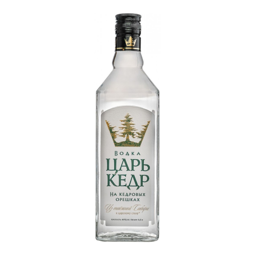 Водка "Царь Кедр", 0.5 л