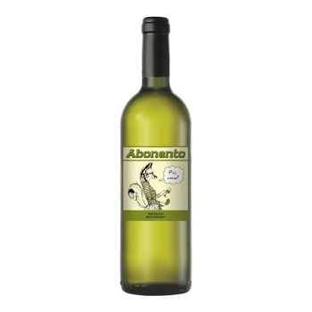 Вино Abonento белое полусладкое 10,5% Италия 0,75 л