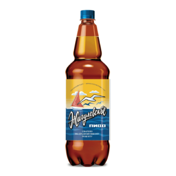 Пиво Жигулевское светлое фильтрованное пастеризованное 4,5% 1,3 л ПЭТ