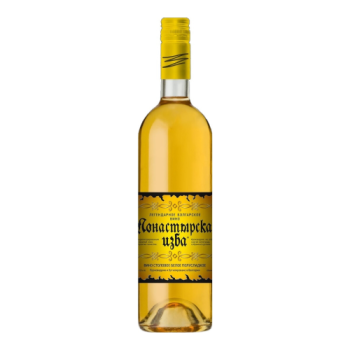 Вино "Монастырская Изба" Белое полусладкое