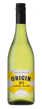 Вино сортовое сухое белое, регион ЗАПАДНЫЙ КЕЙП "ОРИДЖИН ШЕНЕН БЛАН №5" 0,75 л ЮАР