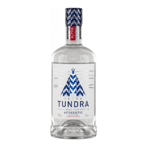 Водка "Тундра" Аутентик, 0.5 л