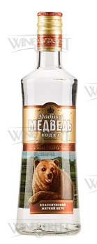 Водка "Добрый Медведь", 0.5 л