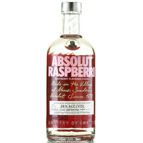 Водка "Absolut" Raspberry, 0.7 л