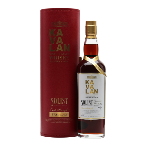 Виски Kavalan, "Solist" Sherry Cask, in tube, 0.7 л