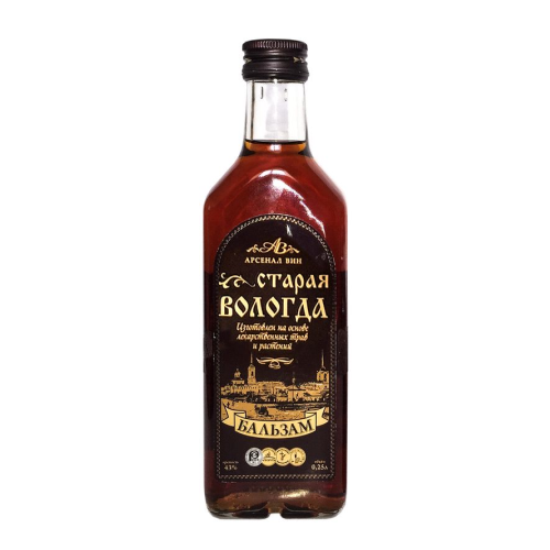 Ликер Арсенал Вин "Старая Вологда" Бальзам, 0.25 л