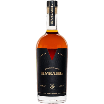 Коньяк "Кубань" 3-летний, 0.5 л