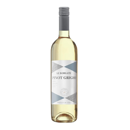 Вино «Ле Боргате Пино Гриджио ИГП Лацио» сортовое розовое сухое 12,5% 0,75л.1/6