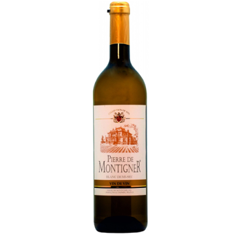 Вино "Pierre de Montigner" Blanc Demi-Sec 0,75 л Франция