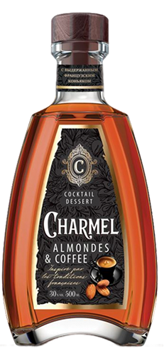 Коктейль «ДЕСЕРТ ШАРМЭЛЬ С КОНЬЯКОМ, КОФЕ И МИНДАЛЁМ» 0,5 л Россия