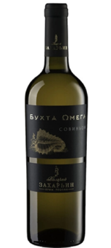 Вино  "Совиньон" серии "Бухта Омега" сухое белое  0,75 л Россия