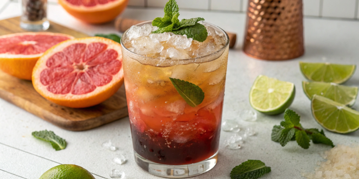 Коктейль из рома зомби