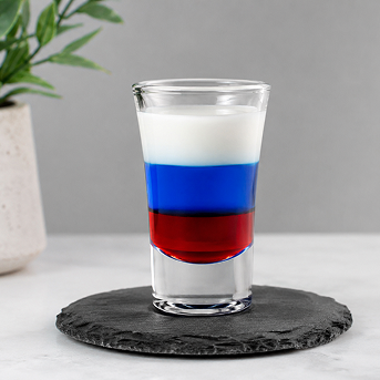 Шот Российский флаг