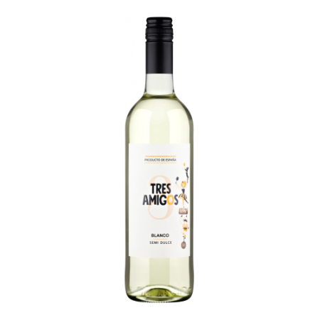 Вино "Tres Amigos" Blanco Semi Dulce