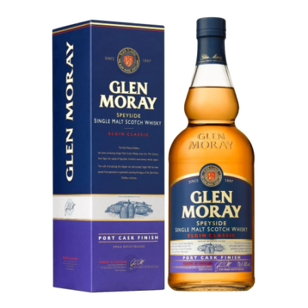 Виски "Glen Moray" Elgin Classic Port Cask Finish, gift box, 0.7 л