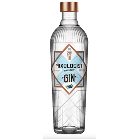 Джин "МИКСОЛОГИСТ КЛАССИК ДРАЙ"  0,5 л Россия